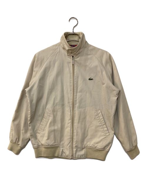LACOSTE（ラコステ）LACOSTE (ラコステ) スイングトップ ブルゾン ベージュ サイズ:4の古着・服飾アイテム