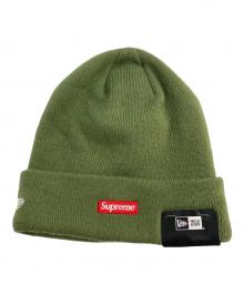 New Era×SUPREME（ニューエラ×シュプリーム）の古着「Varsity Beanie/バーシティ ビーニー」｜グリーン