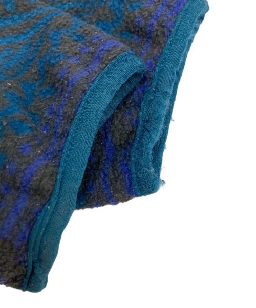 Patagonia（パタゴニア）Patagonia (パタゴニア) SYNCHILLA シンチラ スナップT アステカ柄 プルオーバーフリース ブルー×グリーン サイズ:Mの古着・服飾アイテム