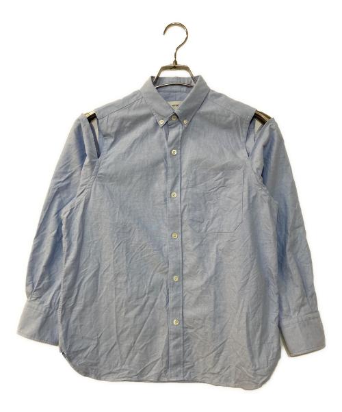 HYKE（ハイク）HYKE (ハイク) OXFORD B.D. SHIRT ブルー サイズ:1の古着・服飾アイテム
