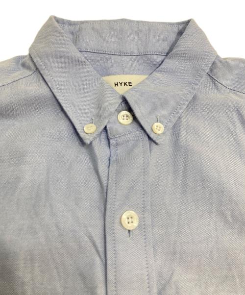 HYKE（ハイク）HYKE (ハイク) OXFORD B.D. SHIRT ブルー サイズ:1の古着・服飾アイテム