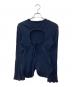 mame kurogouchi (マメクロゴウチ) Random Ribbed Long Sleeve Top ネイビー サイズ:2：15000円