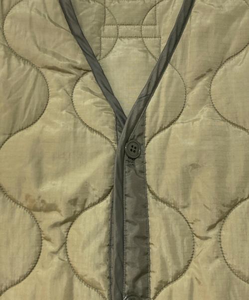 HYKE（ハイク）HYKE (ハイク) QUILTED VEST キルティングロングベスト グリーン サイズ:1の古着・服飾アイテム
