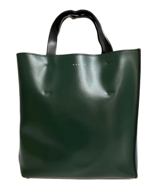 MARNI（マルニ）MARNI (マルニ) MUESO 2WAY バッグ ミュゼオ グリーン×ブルーの古着・服飾アイテム