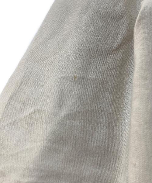 allureville（アルアバイル）allureville (アルアバイル) バイオリネンストレッチロングジャケット ベージュ サイズ:2の古着・服飾アイテム