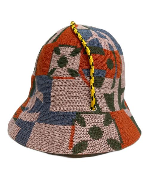 Vivienne Westwood（ヴィヴィアンウエストウッド）Vivienne Westwood (ヴィヴィアンウエストウッド) ニット バケットハット マルチカラー サイズ:M~Sの古着・服飾アイテム