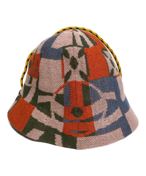 Vivienne Westwood（ヴィヴィアンウエストウッド）Vivienne Westwood (ヴィヴィアンウエストウッド) ニット バケットハット マルチカラー サイズ:M~Sの古着・服飾アイテム