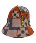Vivienne Westwood (ヴィヴィアンウエストウッド) ニット バケットハット マルチカラー サイズ:M~S：6000円