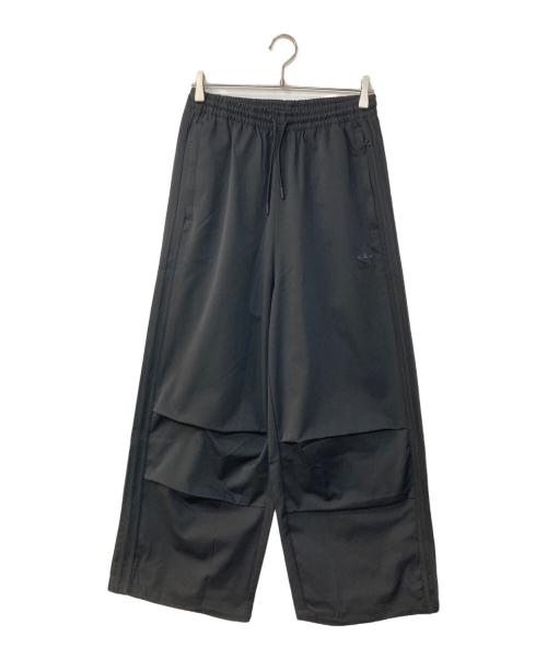 adidas（アディダス）adidas (アディダス) パラシュート パンツ トラックパンツ ブラック サイズ:Sの古着・服飾アイテム