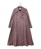 Ameriアメリ）の古着「CHARME FLARE LONG COAT」｜パープル
