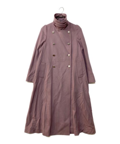Ameri（アメリ）AMERI (アメリ) CHARME FLARE LONG COAT パープル サイズ:Sの古着・服飾アイテム