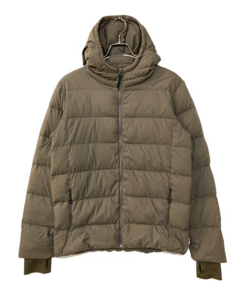 Snow peak（スノーピーク）Snow peak (スノーピーク) PILLOW DOWN HOODIE ピロー ダウン フーディ カーキ サイズ:Mの古着・服飾アイテム