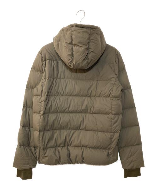 Snow peak（スノーピーク）Snow peak (スノーピーク) PILLOW DOWN HOODIE ピロー ダウン フーディ カーキ サイズ:Mの古着・服飾アイテム