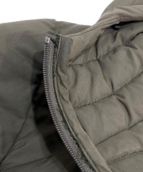 Snow peak（スノーピーク）Snow peak (スノーピーク) PILLOW DOWN HOODIE ピロー ダウン フーディ カーキ サイズ:Mの古着・服飾アイテム
