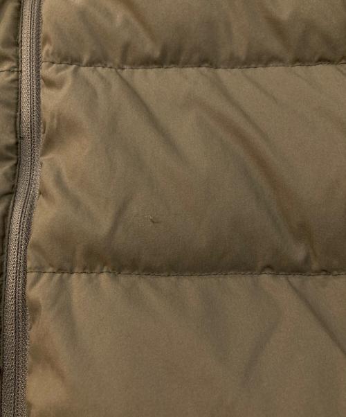Snow peak（スノーピーク）Snow peak (スノーピーク) PILLOW DOWN HOODIE ピロー ダウン フーディ カーキ サイズ:Mの古着・服飾アイテム