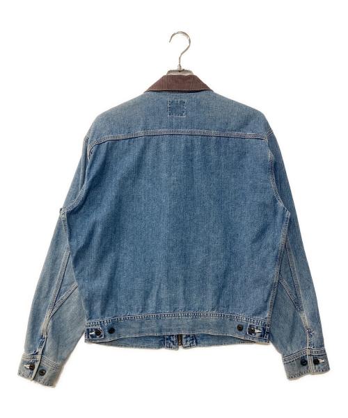 LEE（リー）LEE (リー) ジップデニムジャケット インディゴ サイズ:Lの古着・服飾アイテム