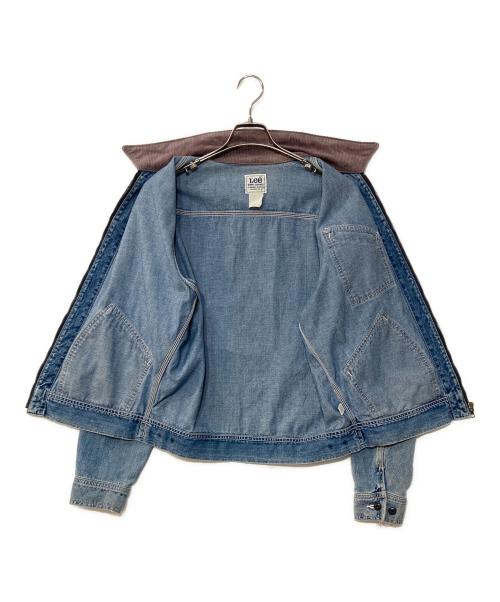 LEE（リー）LEE (リー) ジップデニムジャケット インディゴ サイズ:Lの古着・服飾アイテム