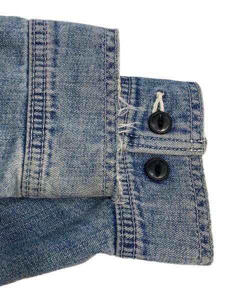 LEE（リー）LEE (リー) ジップデニムジャケット インディゴ サイズ:Lの古着・服飾アイテム