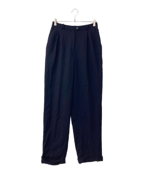 LAUREN RALPH LAUREN（ローレン ラルフ ローレン）LAUREN RALPH LAUREN (ローレン ラルフ ローレン) ツータックスラックス ネイビー サイズ:8の古着・服飾アイテム