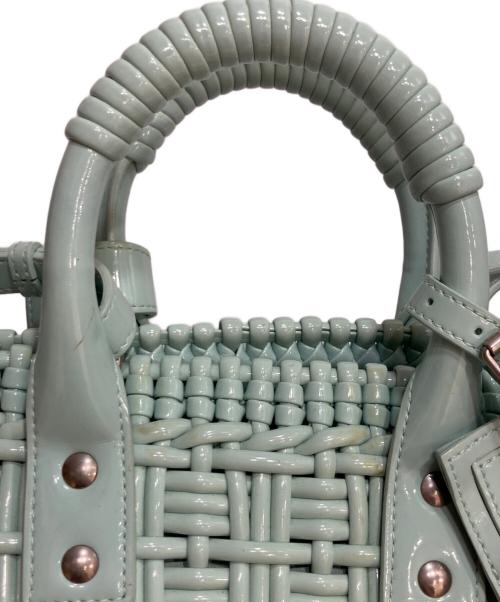 BALENCIAGA（バレンシアガ）BALENCIAGA (バレンシアガ) BISTRO ビストロXS ハンドバッグ グリーンの古着・服飾アイテム