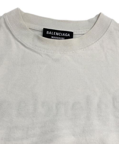 BALENCIAGA（バレンシアガ）BALENCIAGA (バレンシアガ) POLITICAL CAMPAIGN OVERSIZED T-SHIRT ホワイト サイズ:XXSの古着・服飾アイテム