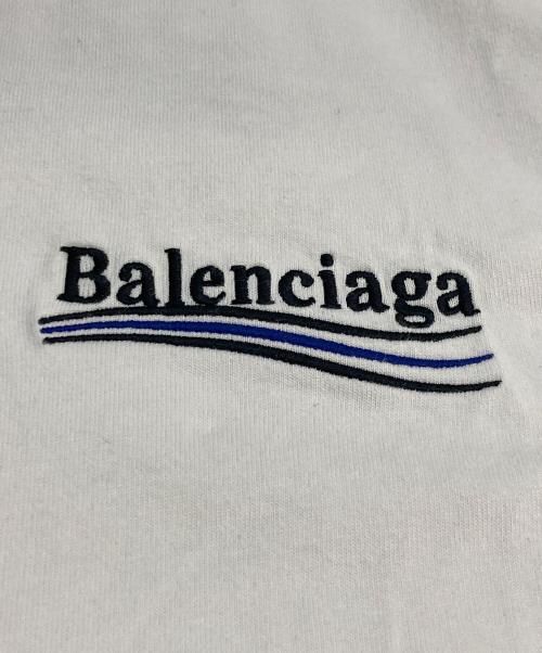 BALENCIAGA（バレンシアガ）BALENCIAGA (バレンシアガ) POLITICAL CAMPAIGN OVERSIZED T-SHIRT ホワイト サイズ:XXSの古着・服飾アイテム