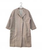 DEUXIEME CLASSEドゥーズィエム クラス）の古着「Beaver Coat ビーバーコート」｜ベージュ