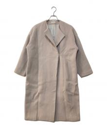 DEUXIEME CLASSE（ドゥーズィエム クラス）の古着「Beaver Coat ビーバーコート」｜ベージュ