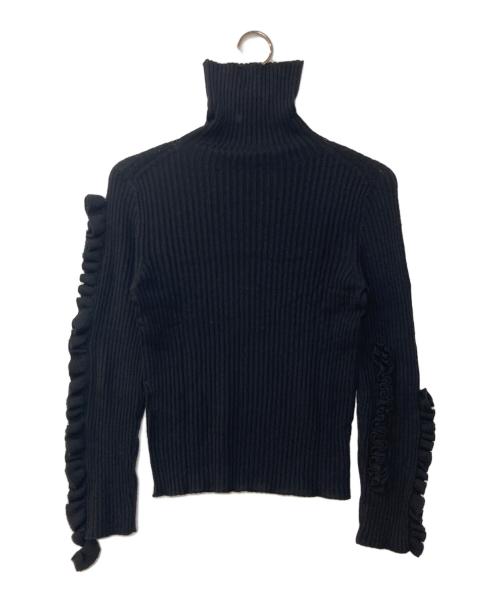 cygne（シーニュ）cygne (シーニュ) デザインニット ブラック サイズ:なしの古着・服飾アイテム