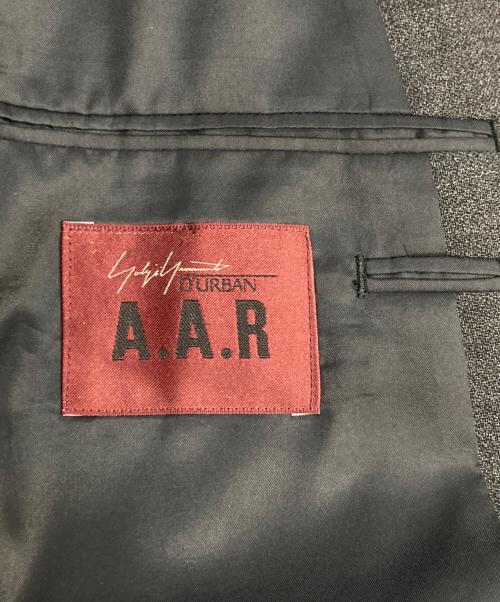 Yohji Yamamoto D'URBAN A.A.R（ヨウジ ヤマモト × ダーバンアール）Yohji Yamamoto D'URBAN A.A.R (ヨウジ ヤマモト × ダーバンアール) セットアップスーツ グレー サイズ:不明の古着・服飾アイテム