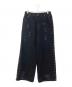 AFB（エーエフビー）の古着「PATCHED DENIM PANTS」｜ブラック