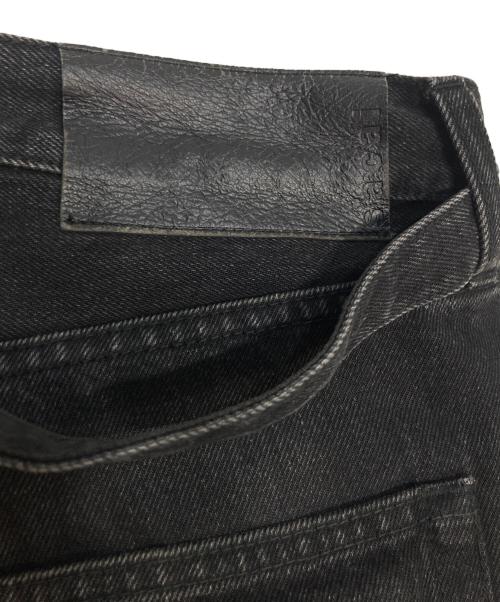 sacai（サカイ）sacai (サカイ) Wide Denim Pants ワイドデニムパンツ ブラック サイズ:3の古着・服飾アイテム