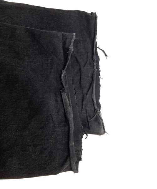 sacai（サカイ）sacai (サカイ) Wide Denim Pants ワイドデニムパンツ ブラック サイズ:3の古着・服飾アイテム