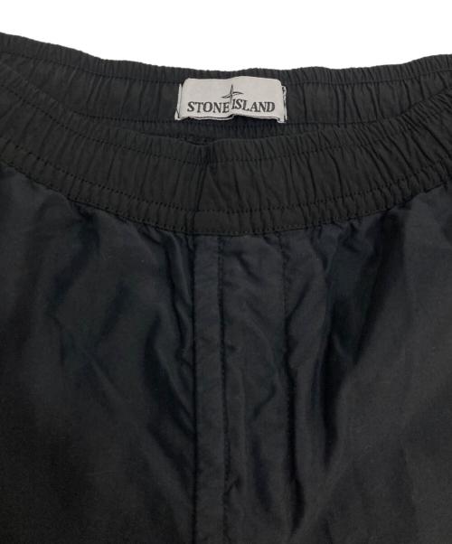 STONE ISLAND（ストーンアイランド）STONE ISLAND (ストーンアイランド) PANTALON LOOSE PANTS トラックパンツ ブラック サイズ:W30の古着・服飾アイテム