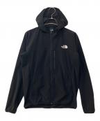 THE NORTH FACEザ ノース フェイス）の古着「マウンテンソフトシェルフーディ」｜ブラック