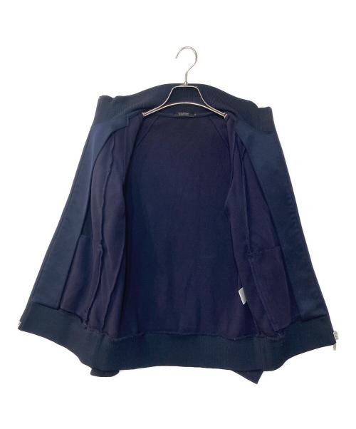 BURBERRY BLACK LABEL（バーバリーブラックレーベル）BURBERRY BLACK LABEL (バーバリーブラックレーベル) ロゴプリントトラックジャケット ネイビー サイズ:2の古着・服飾アイテム