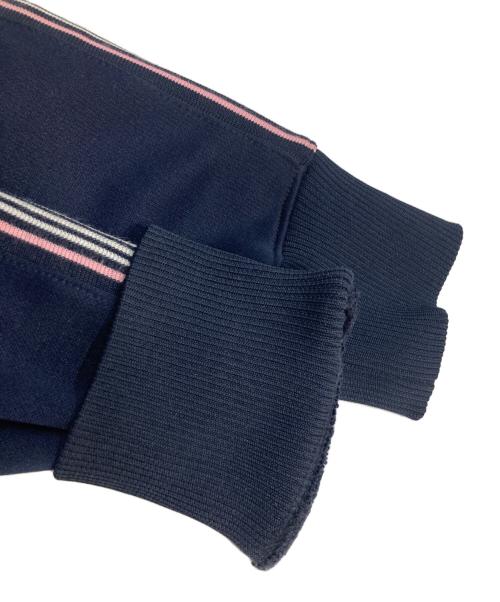 BURBERRY BLACK LABEL（バーバリーブラックレーベル）BURBERRY BLACK LABEL (バーバリーブラックレーベル) ロゴプリントトラックジャケット ネイビー サイズ:2の古着・服飾アイテム
