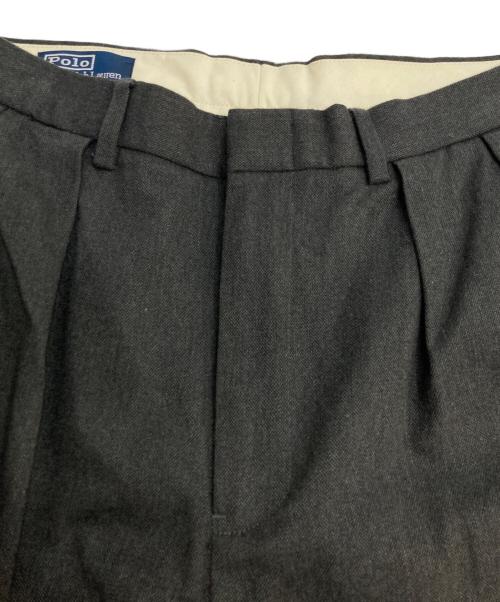 POLO RALPH LAUREN（ポロ・ラルフローレン）POLO RALPH LAUREN (ポロ・ラルフローレン) ワイド2タックスラックス グレー サイズ:W32の古着・服飾アイテム