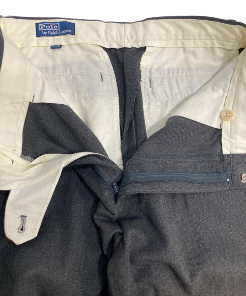 POLO RALPH LAUREN（ポロ・ラルフローレン）POLO RALPH LAUREN (ポロ・ラルフローレン) ワイド2タックスラックス グレー サイズ:W32の古着・服飾アイテム