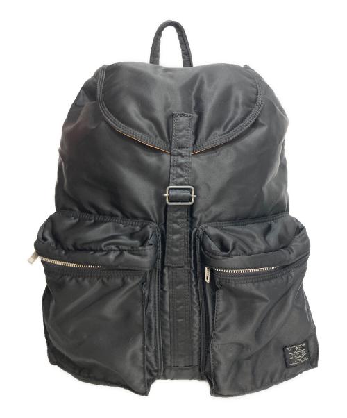 PORTER（ポーター）PORTER (ポーター) TANKER RUCKSACK バックパック ブラックの古着・服飾アイテム