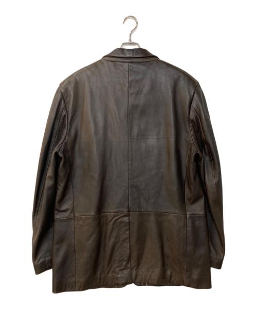 BANANA REPUBLIC（バナナリパブリック）BANANA REPUBLIC (バナナリパブリック) 00's レザーコート ブラウン サイズ:XLの古着・服飾アイテム