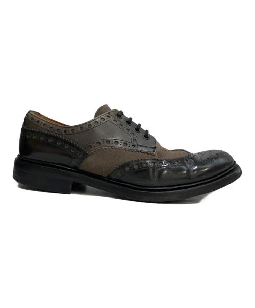 JOSEPH CHEANEY&SONS（ジョセフ チーニー）JOSEPH CHEANEY&SONS (ジョセフ チーニー) VANQUISH (ヴァンキッシュ) 12508Last コラボ ウィングチップシューズ ブラウン サイズ:9の古着・服飾アイテム