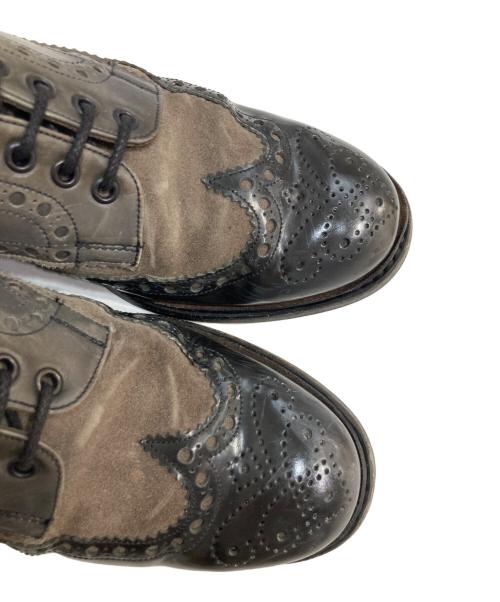 JOSEPH CHEANEY&SONS（ジョセフ チーニー）JOSEPH CHEANEY&SONS (ジョセフ チーニー) VANQUISH (ヴァンキッシュ) 12508Last コラボ ウィングチップシューズ ブラウン サイズ:9の古着・服飾アイテム