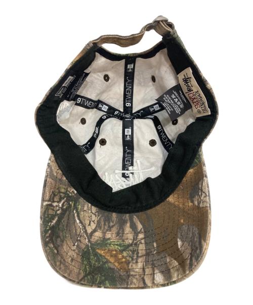 stussy（ステューシー）stussy (ステューシー) リアルツリー柄キャップ ブラウンの古着・服飾アイテム