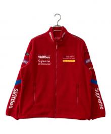 SUPREME×Skittles（シュプリーム×スキットルズ）の古着「Skittles Polartec FLEECE JACKET」｜レッド
