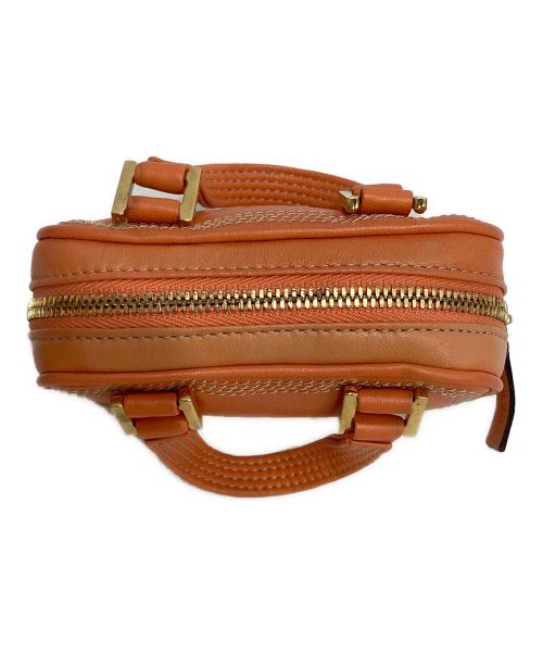 LOEWE（ロエベ）LOEWE (ロエベ) ショルダーポーチマイクロミニ アマソナ 2WAY ショルダーバッグ オレンジの古着・服飾アイテム