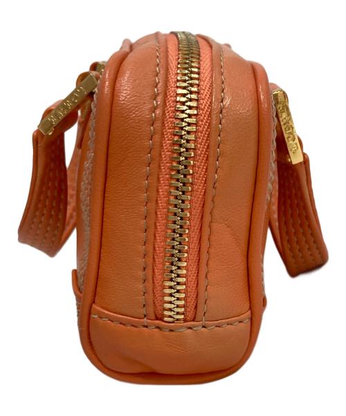 LOEWE（ロエベ）LOEWE (ロエベ) ショルダーポーチマイクロミニ アマソナ 2WAY ショルダーバッグ オレンジの古着・服飾アイテム