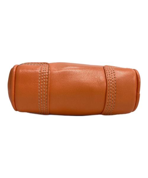 LOEWE（ロエベ）LOEWE (ロエベ) ショルダーポーチマイクロミニ アマソナ 2WAY ショルダーバッグ オレンジの古着・服飾アイテム
