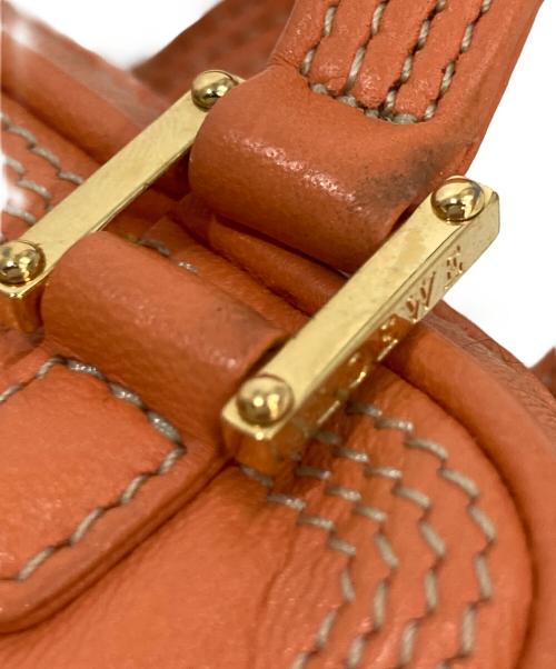 LOEWE（ロエベ）LOEWE (ロエベ) ショルダーポーチマイクロミニ アマソナ 2WAY ショルダーバッグ オレンジの古着・服飾アイテム