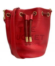 MARC JACOBS（マークジェイコブス）の古着「The Leather Bucket Bag/ザ レザー バケットバッグ」｜レッド